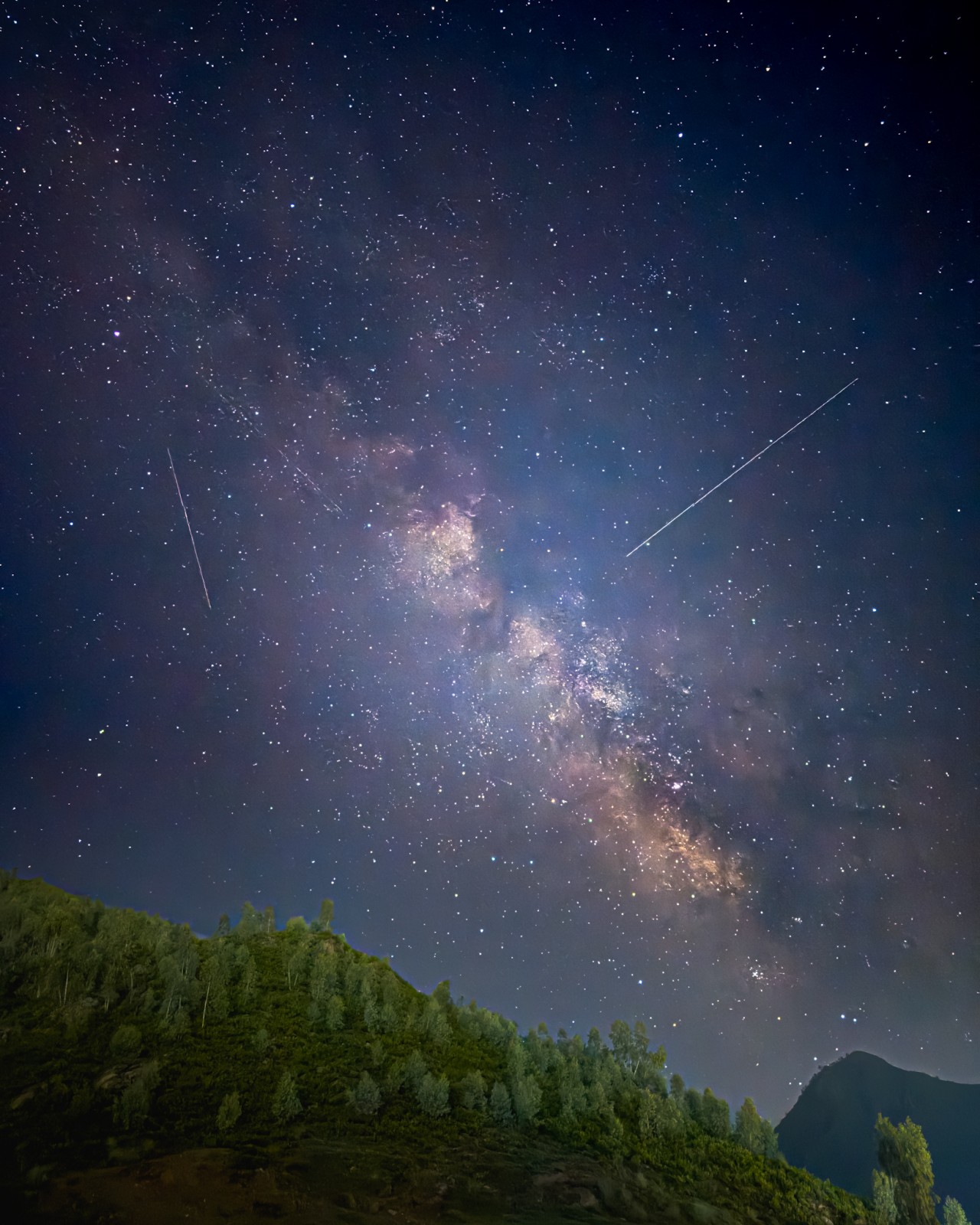 Chasing light in the dark. Free Skies photos