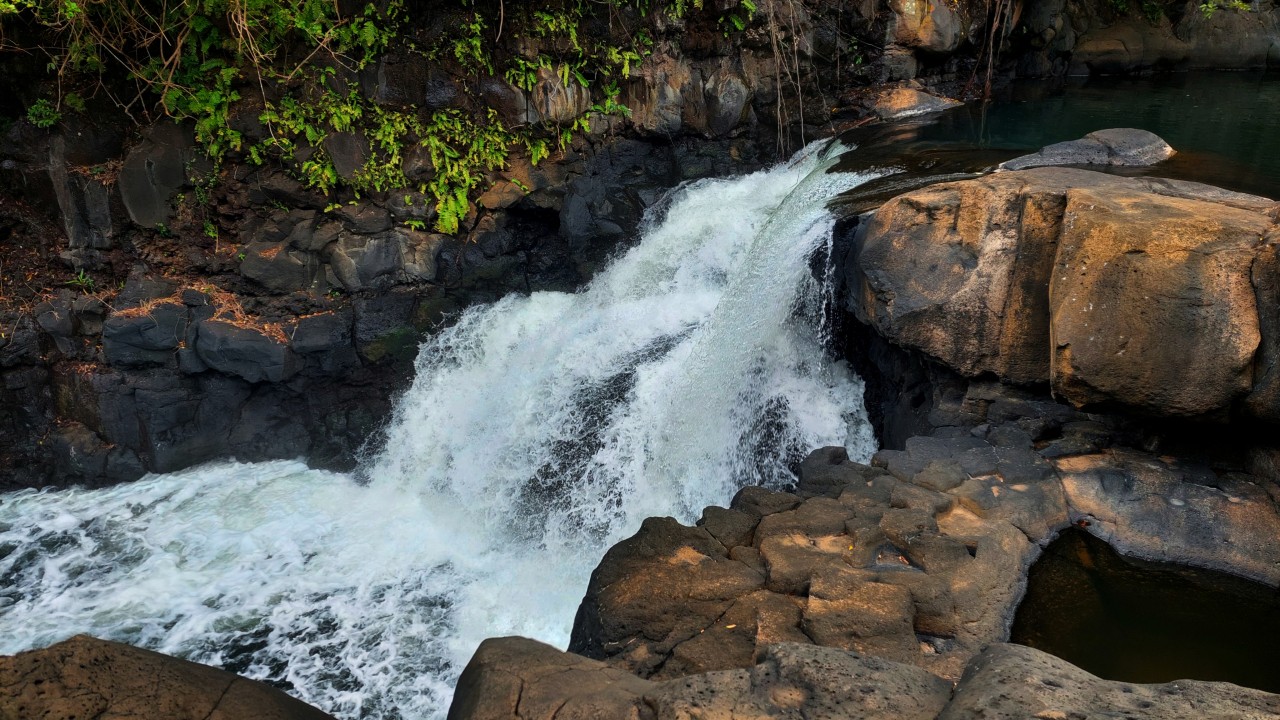 Grand River North West Waterfall, Mauritius. Free Landscapes photos